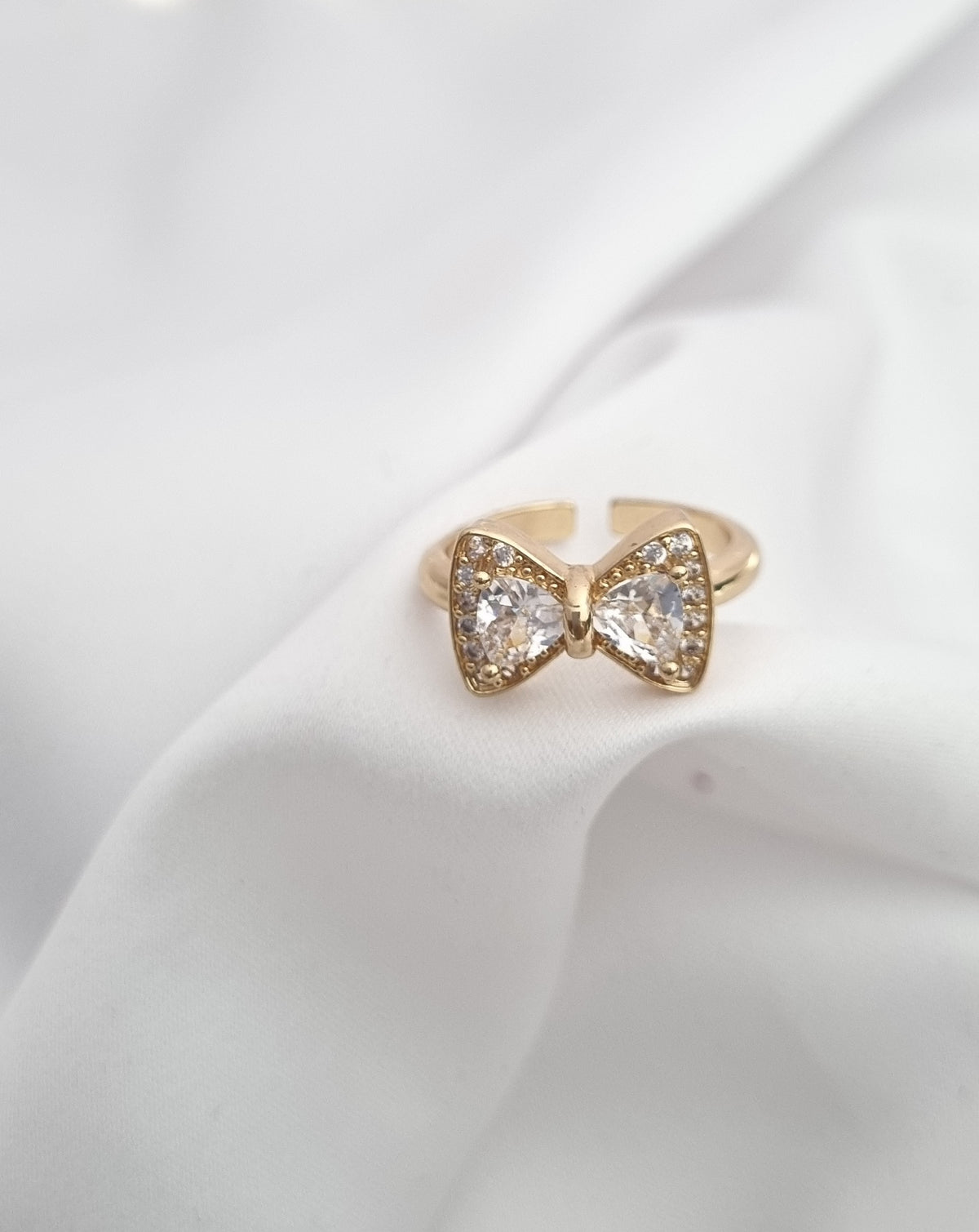 Crystal Bow Ring