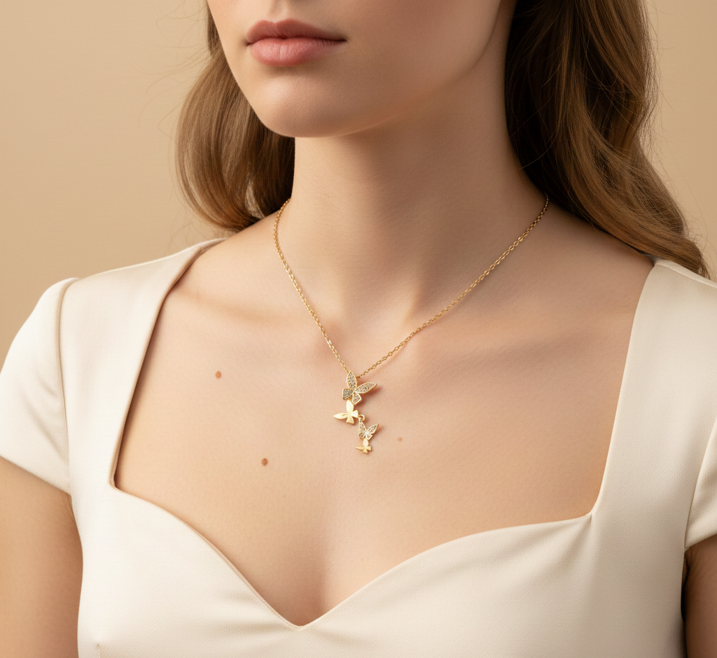 Butterflies villa Necklace