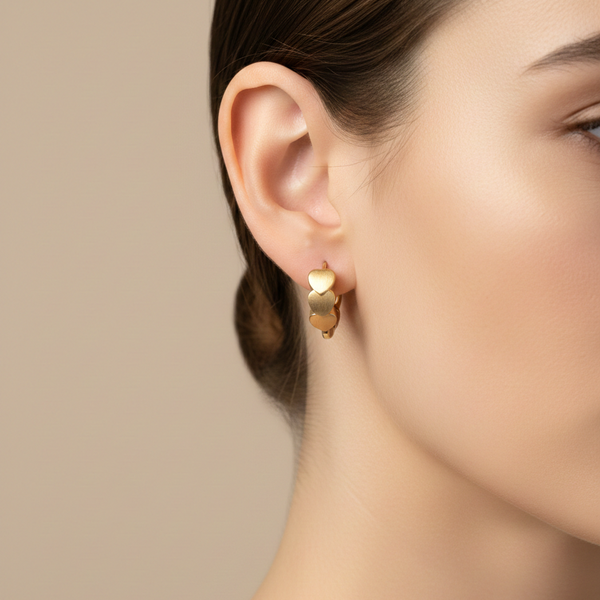 Heart bloom Earrings